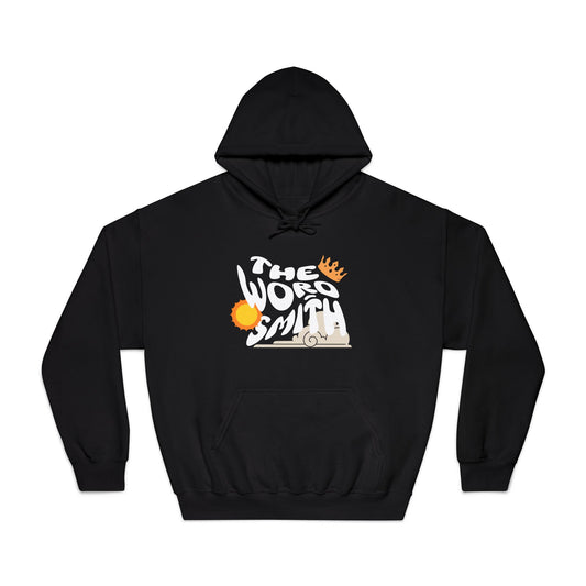 The Wordsmith Unisex Hooded Sweatshirt - Cozy & Creative Apparel
