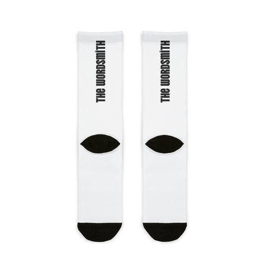 "THE WORDSMITH" Crew Socks
