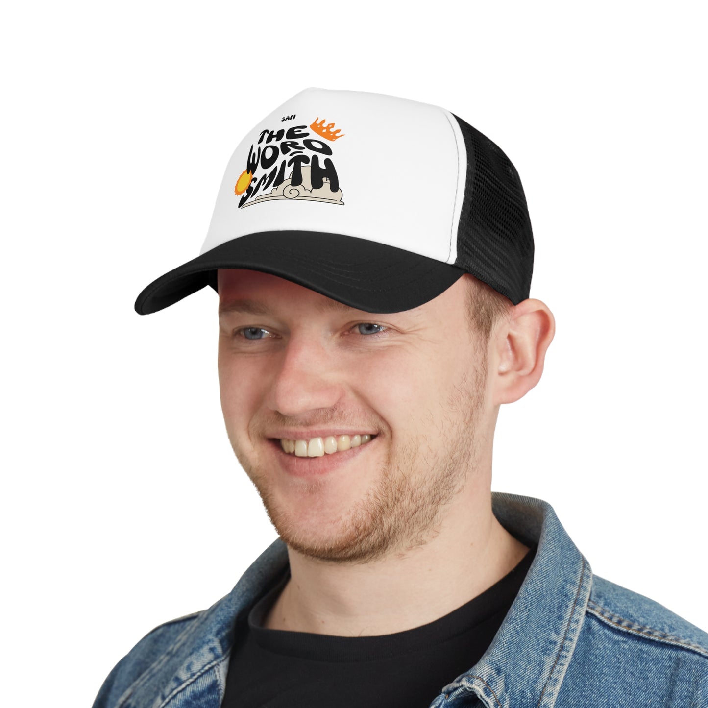 The Wordsmith Mesh Cap - Hat for Creative Minds