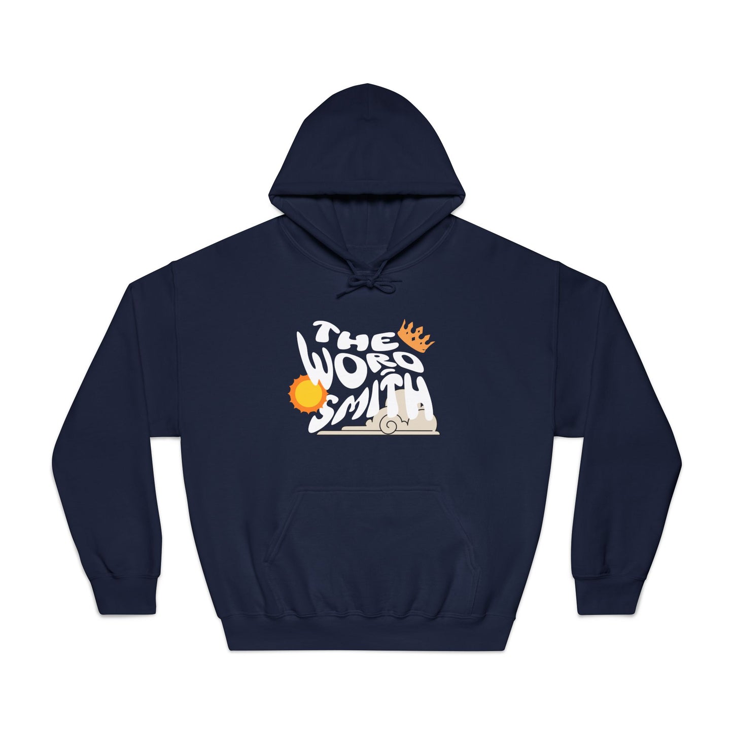 The Wordsmith Unisex Hooded Sweatshirt - Cozy & Creative Apparel